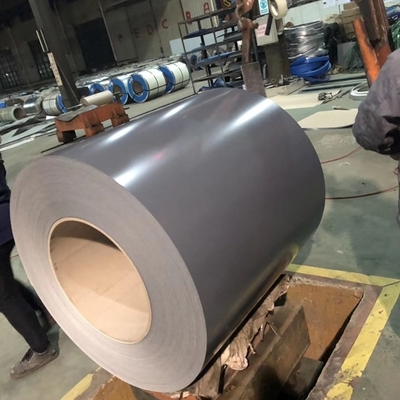 Grey Z600 Pre Painted Galvanized Coils Ral 9002 SAI Color Coated Steel Coil