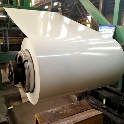 ASTM A792 Dx51d PE Coating Prime PPGI PPGL Brazil Ral9003 Prepainted Galvalume Steel Coil With Film