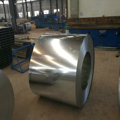 Az100 Galvalume Steel Coil Cold Rolled Plate In Round Coil 0.35mm G550